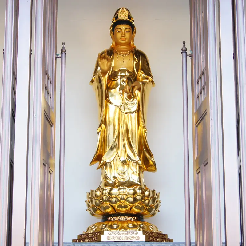 Patung Bodhisattva Guanyin 3 Meter untuk Disembah