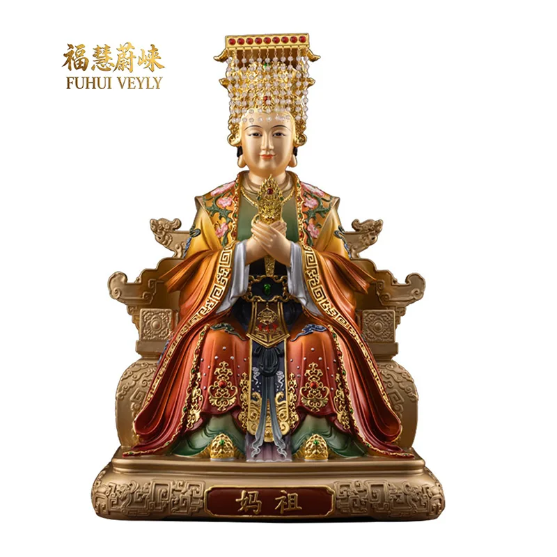 Patung Gangsa Mazu untuk Kuil dan Rumah